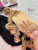 بادی یکسره فاق باز شیشه ای کد 3971