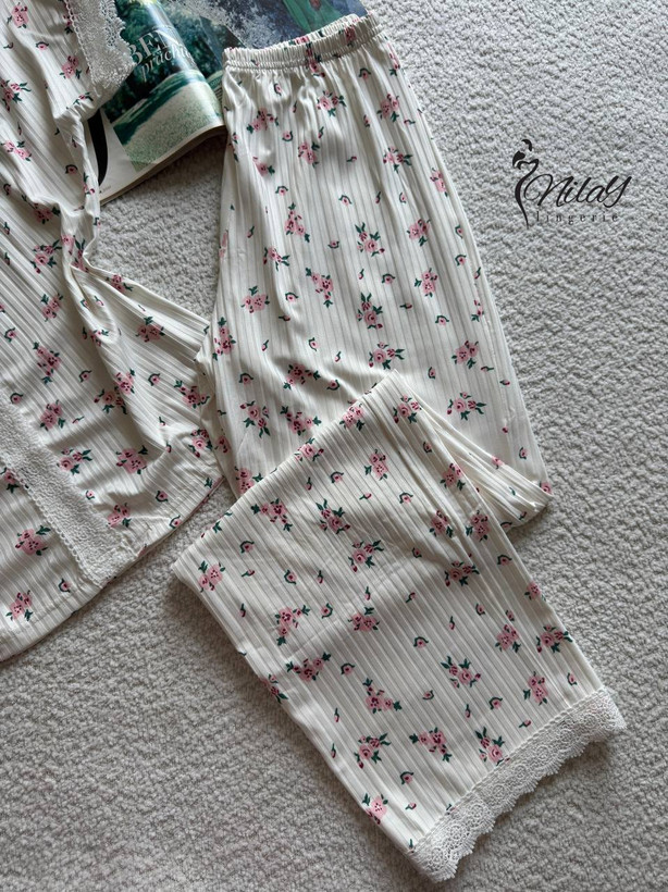 ست تیشرت و شلوار کبریتی وارداتی کد 344
